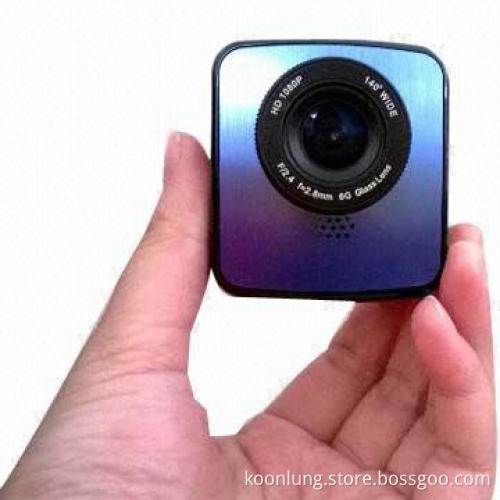 2" mini car camera recorder, 1080P, GPS built-in, 140 degrees view angle, G-sensor